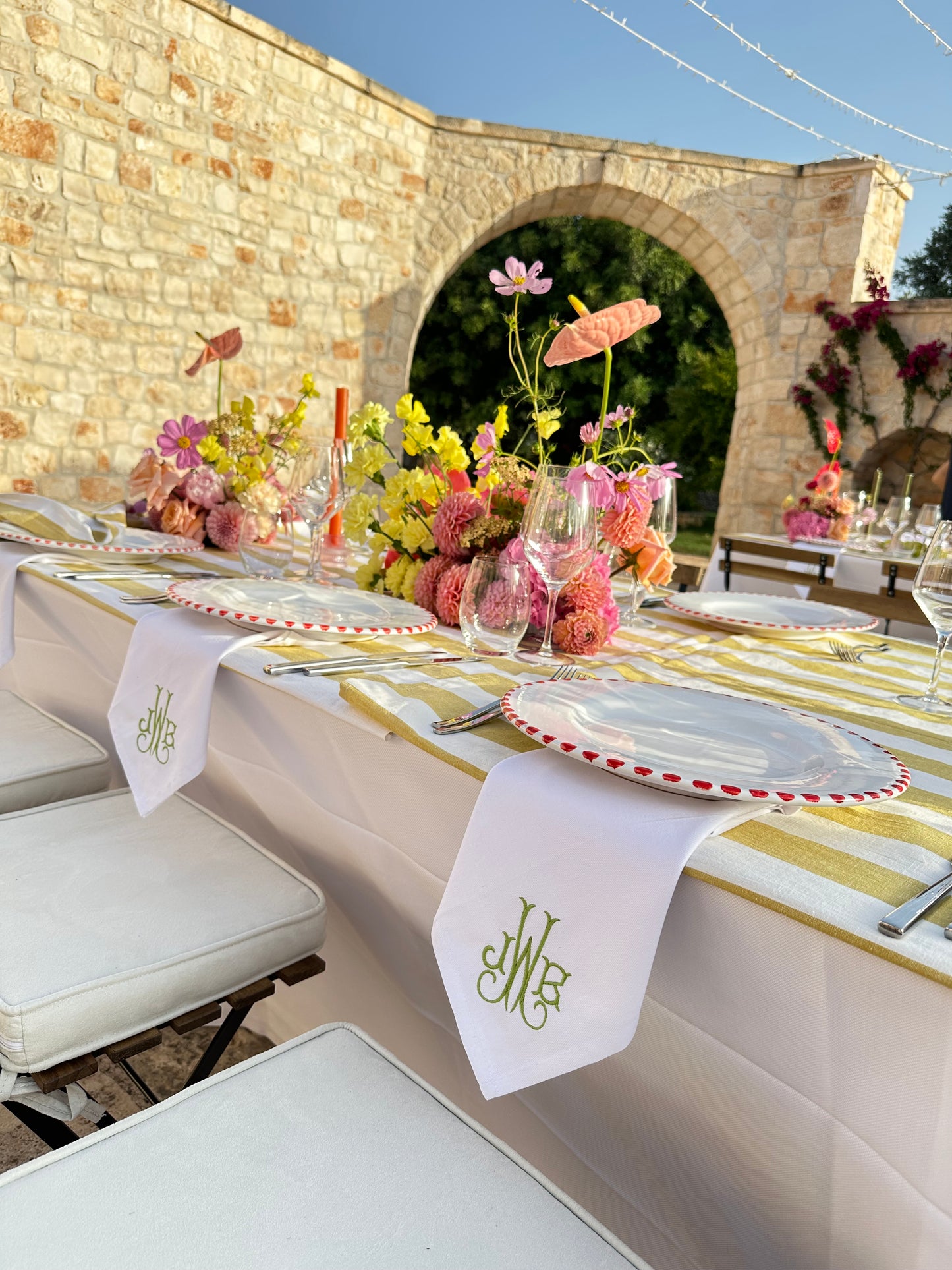 Bumble Bee Linens Dinner Napkins