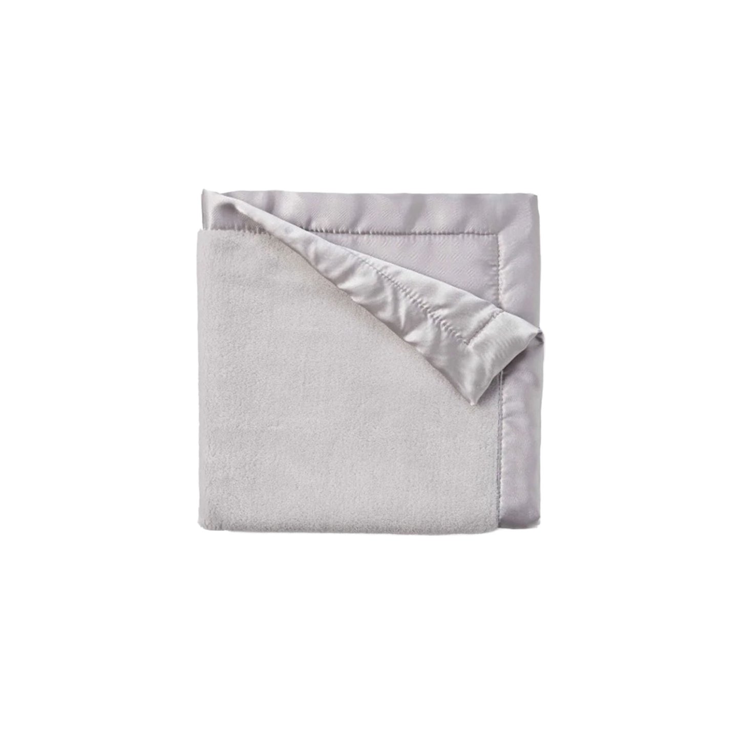 Baby Fleece and Satin Security Blanket Monogrammed
